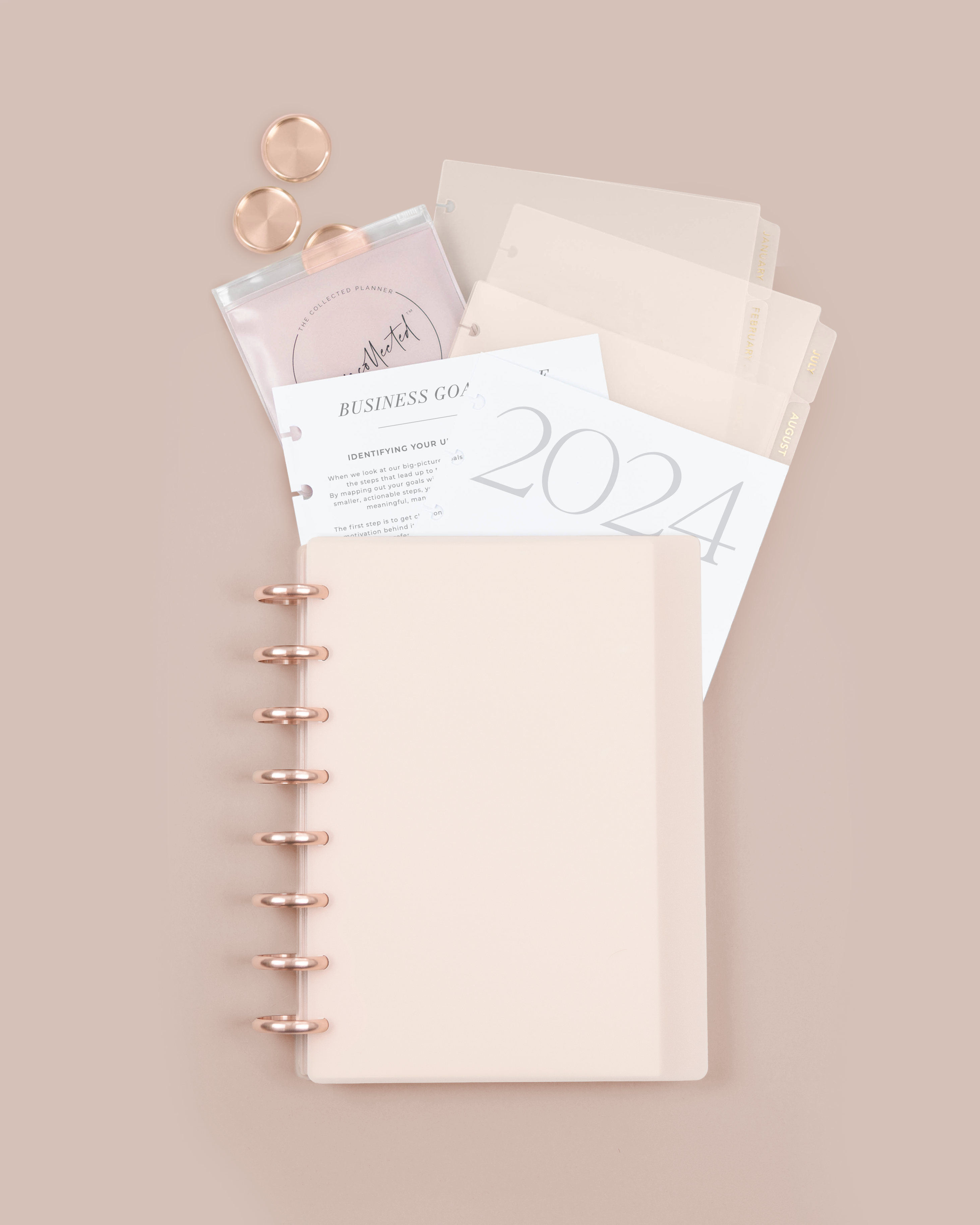 2024 Nude Blush Annual Business Planner – The Collected Planner