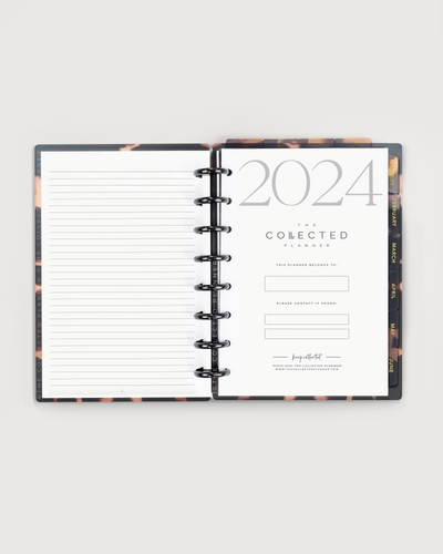 2024 Tortoiseshell Annual Planner - Productivity Edition