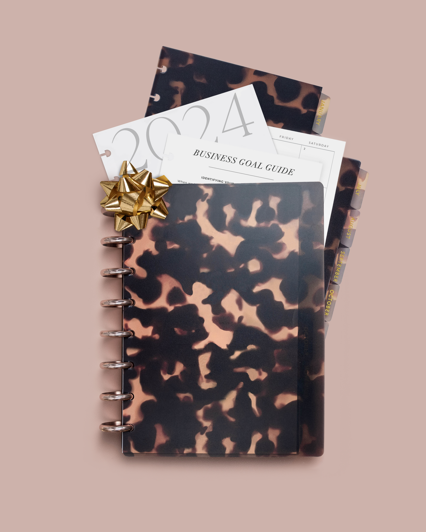 2024 Tortoiseshell Annual Business Planner β The Collected Planner