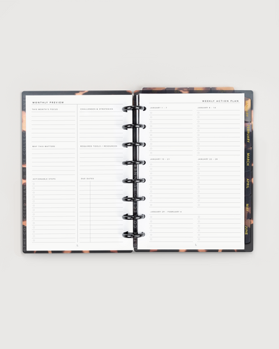 2025 Nude Blush Annual Business Planner