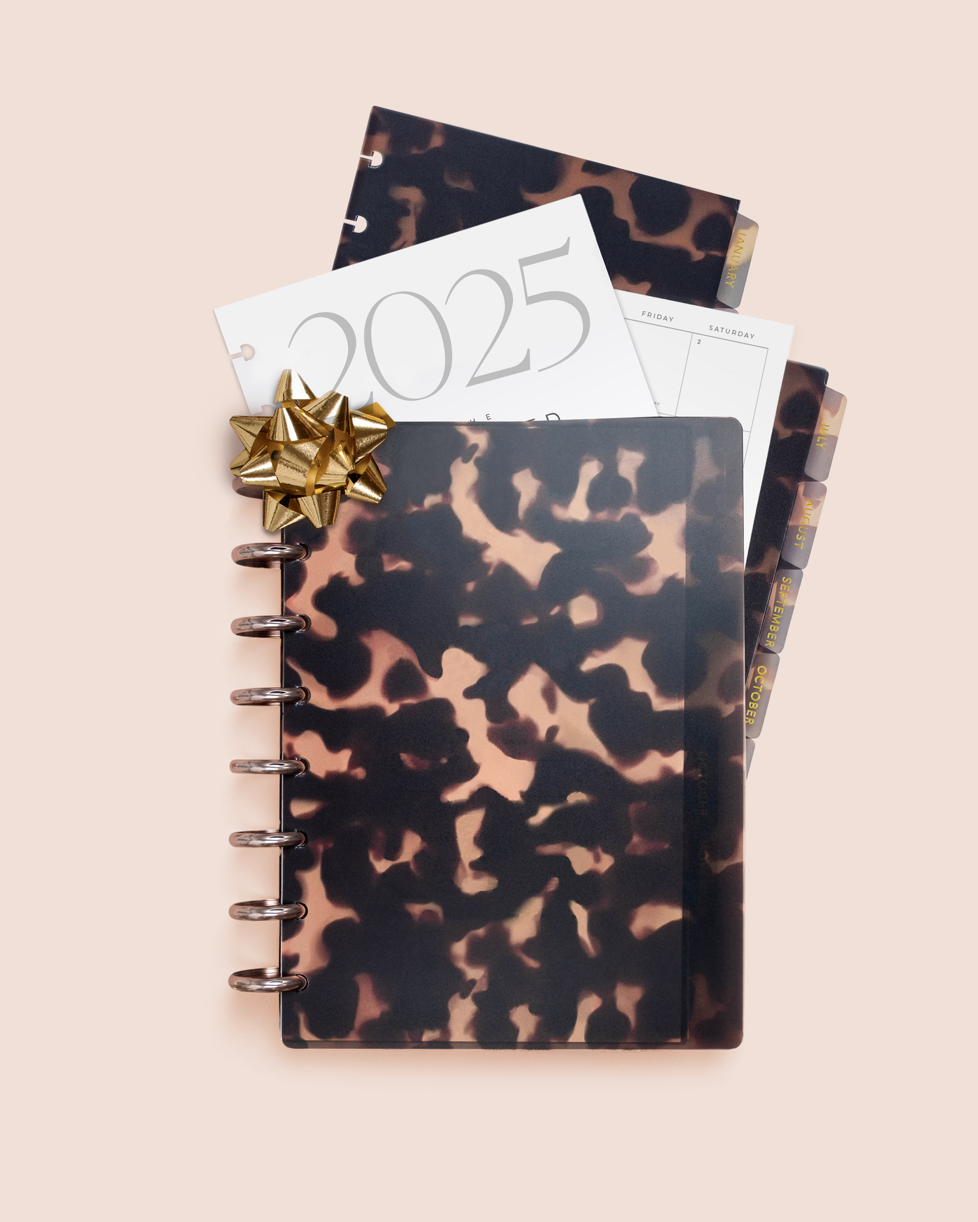 2025 Tortoiseshell Annual Planner - Productivity Edition