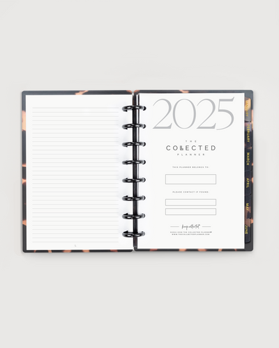 2025 Tortoiseshell Annual Planner - Productivity Edition