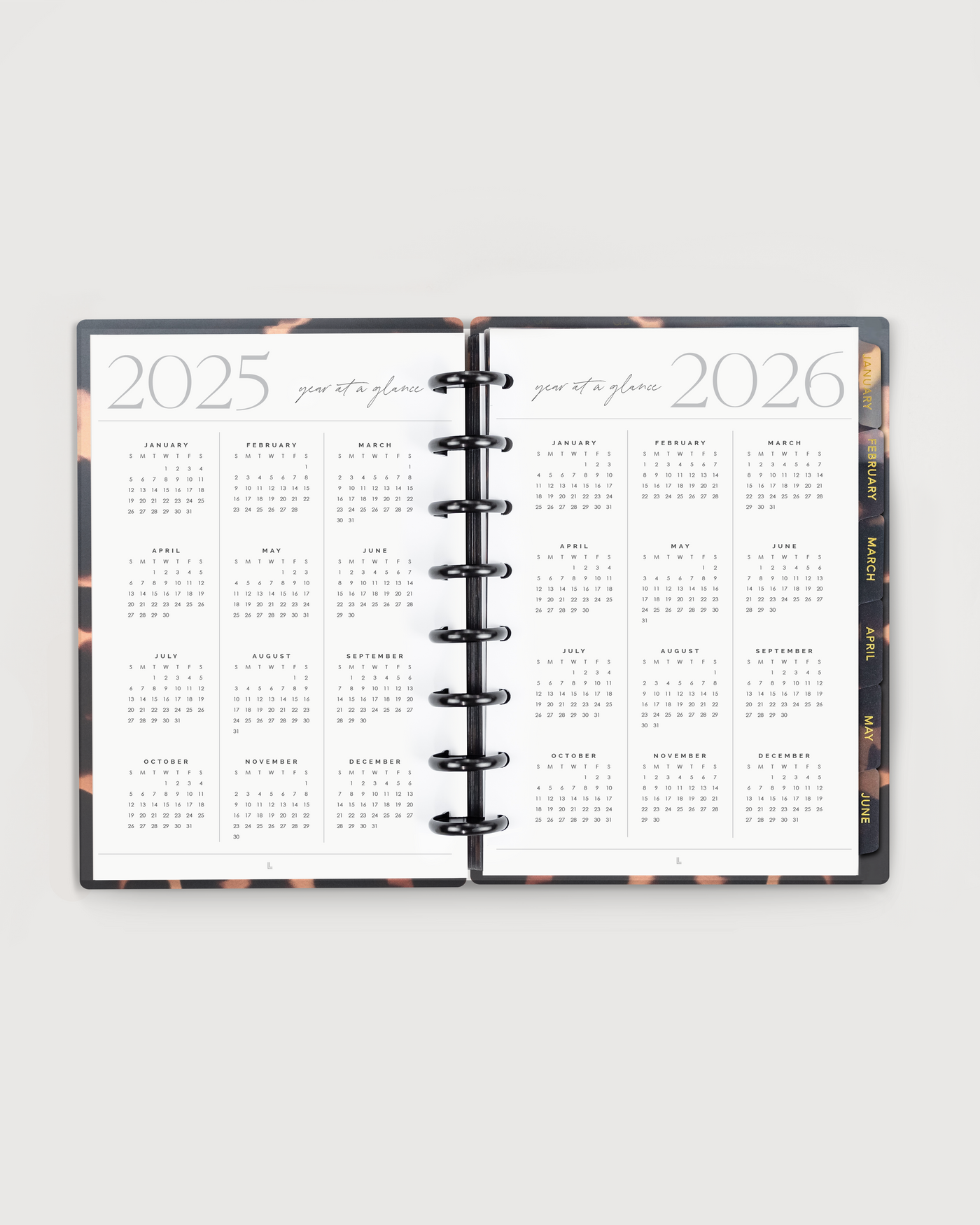 2025 Terrazzo Annual Planner - Productivity Edition