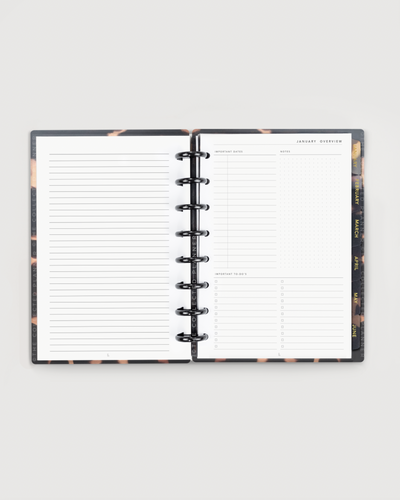 January Monthly Planner Cover Page 