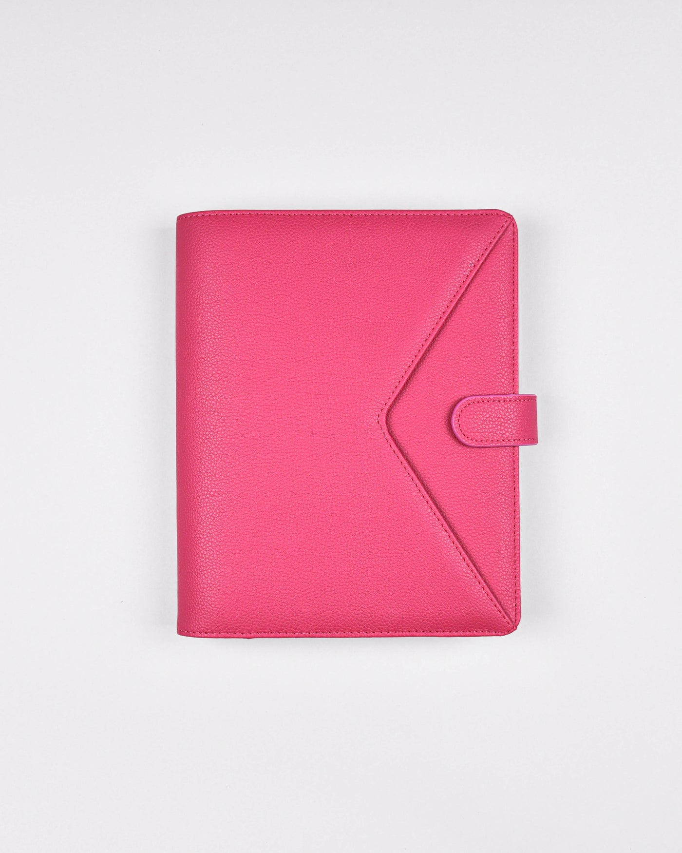 Viva Raspberry Folio Planner Cover with Exterior Pocket