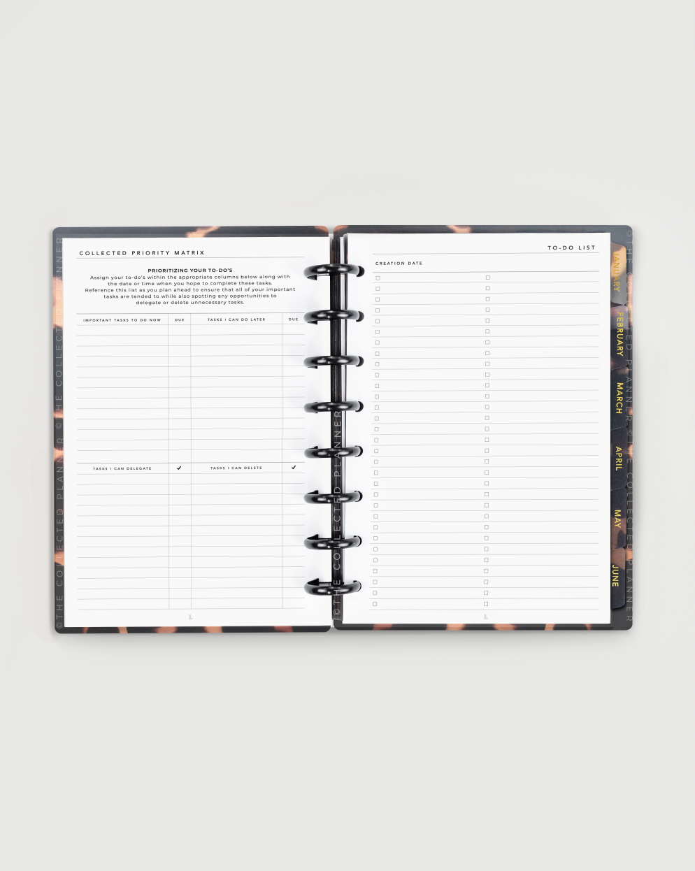 The Collected Planner Priority Matrix Worksheets Disc Planner