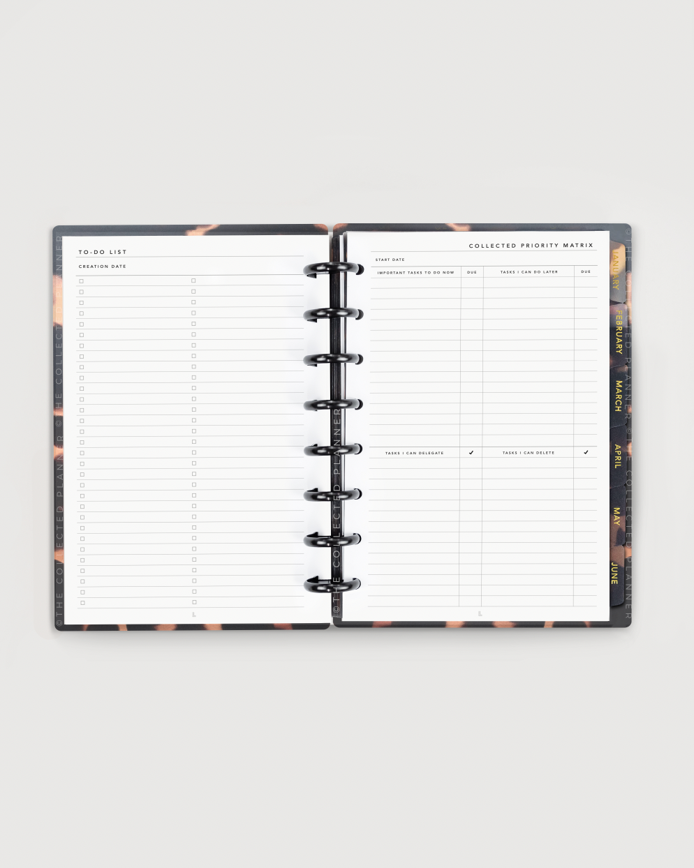 The Collected Planner Priority Matrix Planner