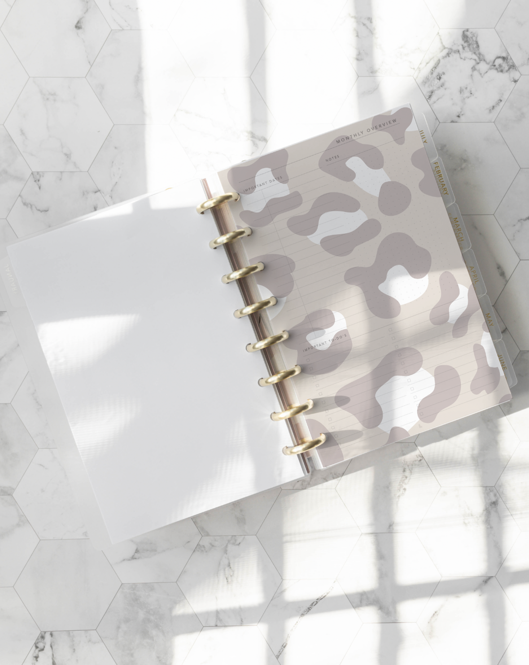 Translucent Overlay Pages | Leopard Vibes Duo