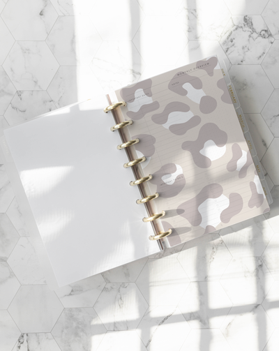 Translucent Overlay Pages | Leopard Vibes Duo